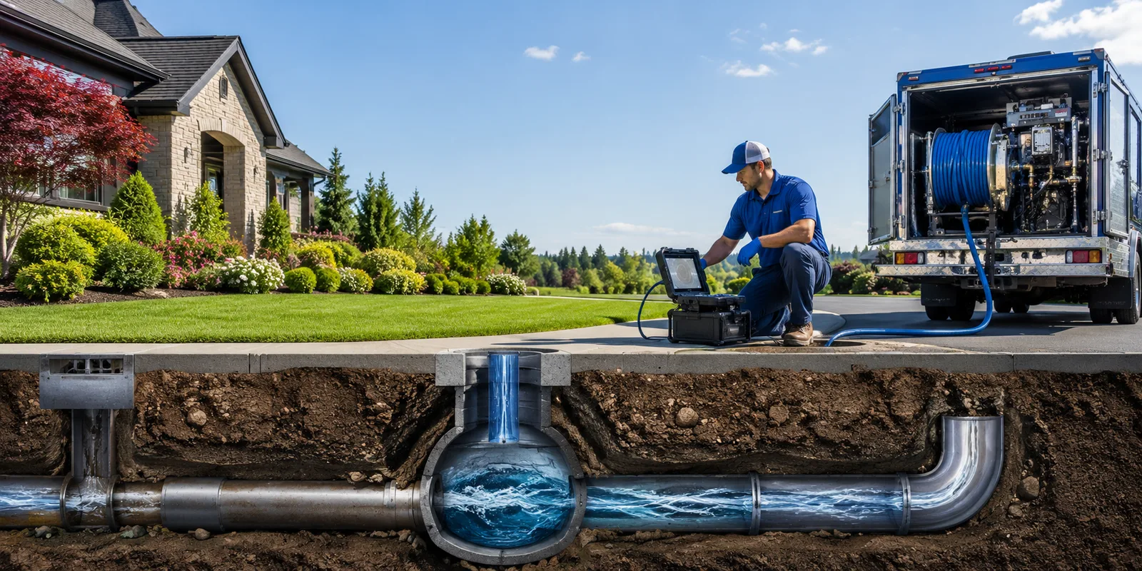 Drainage restoration information for Eveleth, MN
